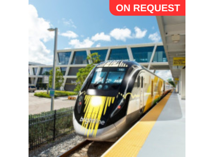 BRIGHTLINE TRAIN - (SAÍDAS DE ORLANDO PARA BOCA RATON)